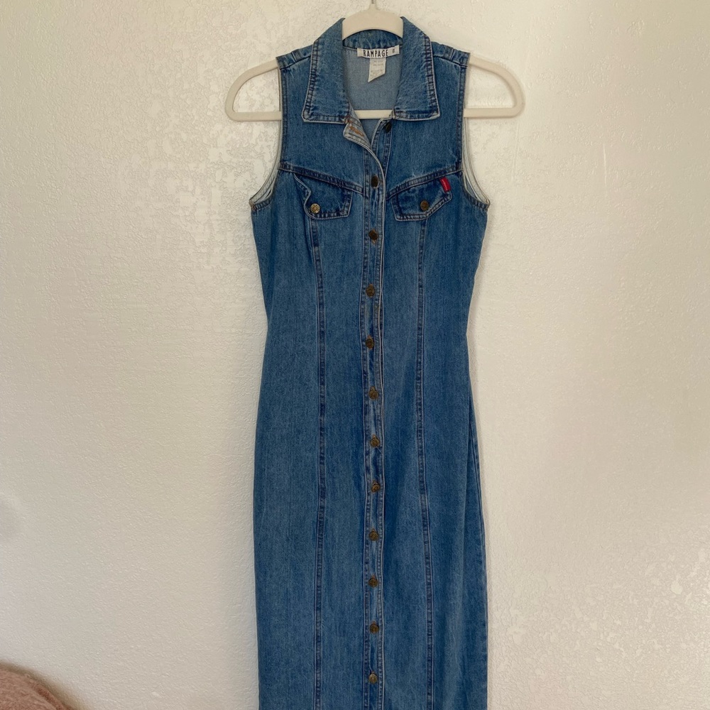 VINTAGE RAMPAGE Jean dress